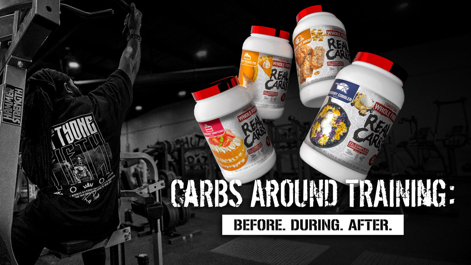 Carbs Around Training: Before. During. After.