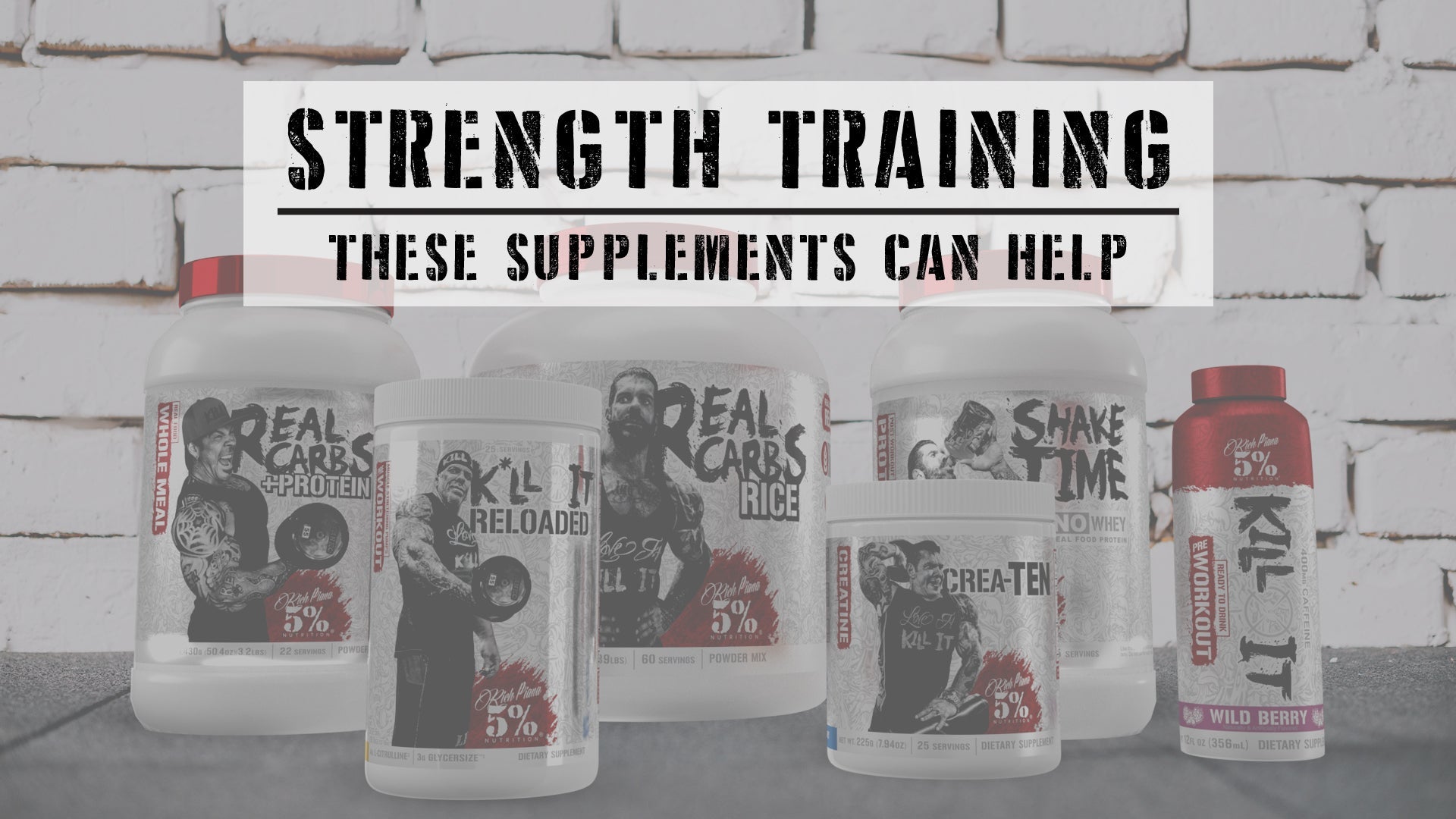If You’re Training For Strength, These 5% Nutrition Supplements Can Help