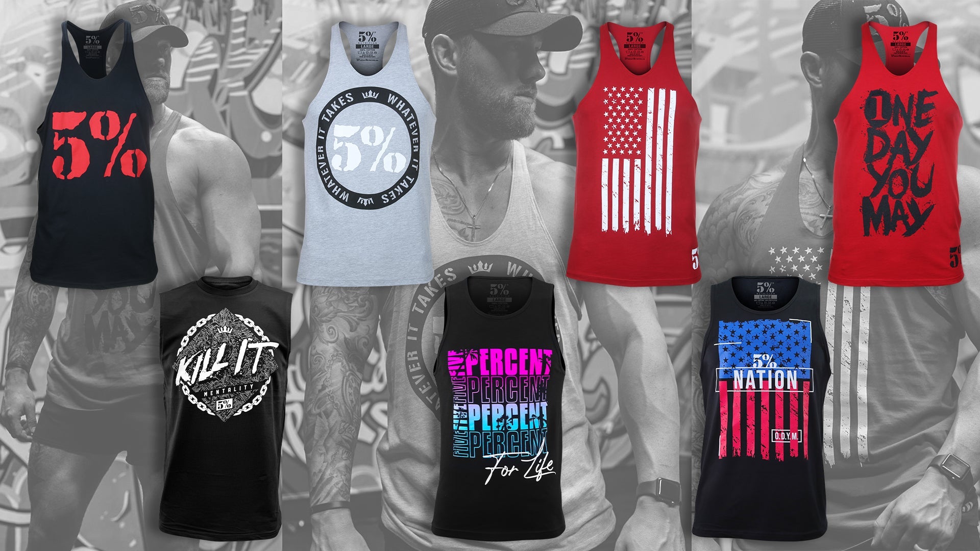 Tank Tops - 5% Nutrition