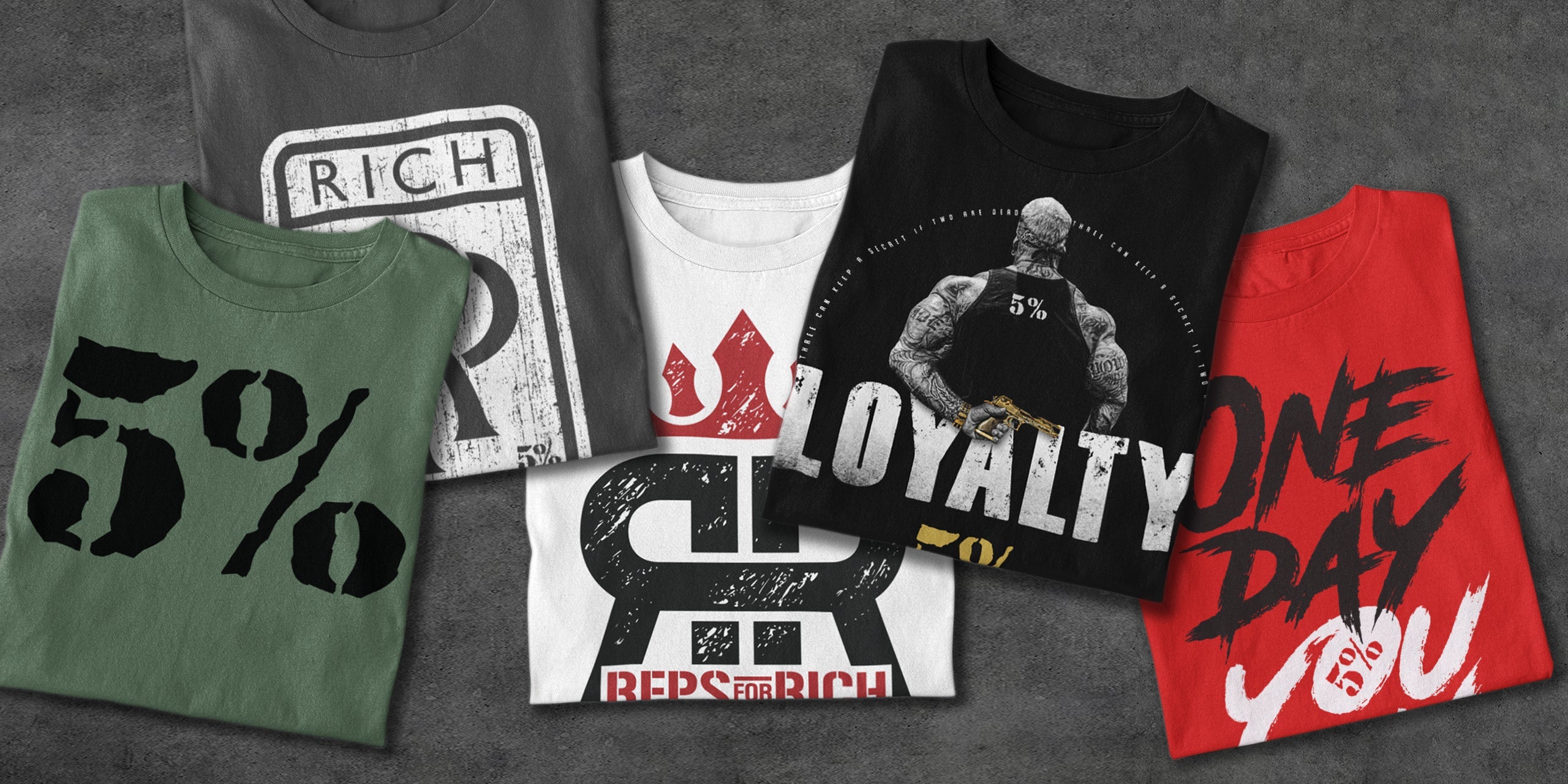 Men's Apparel - 5% Nutrition