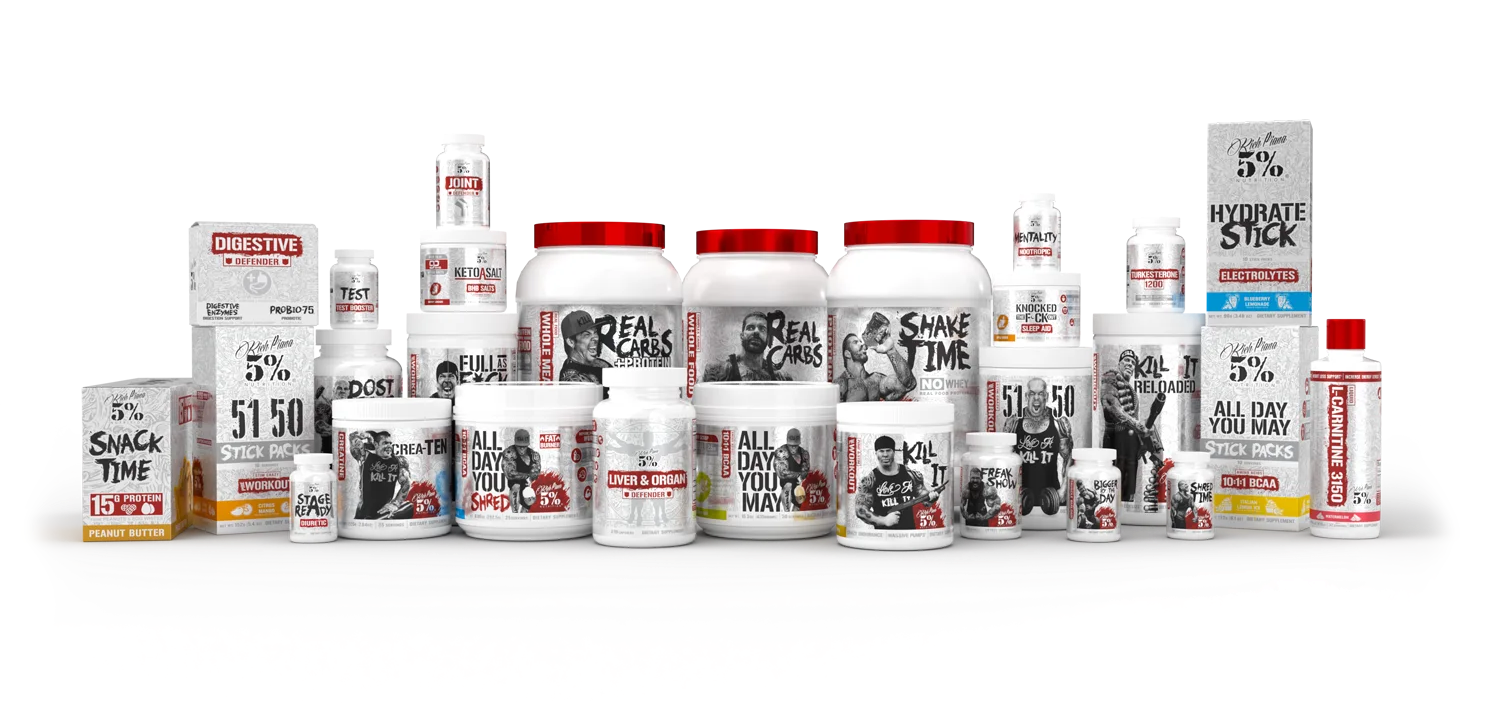 New Supplements - 5% Nutrition