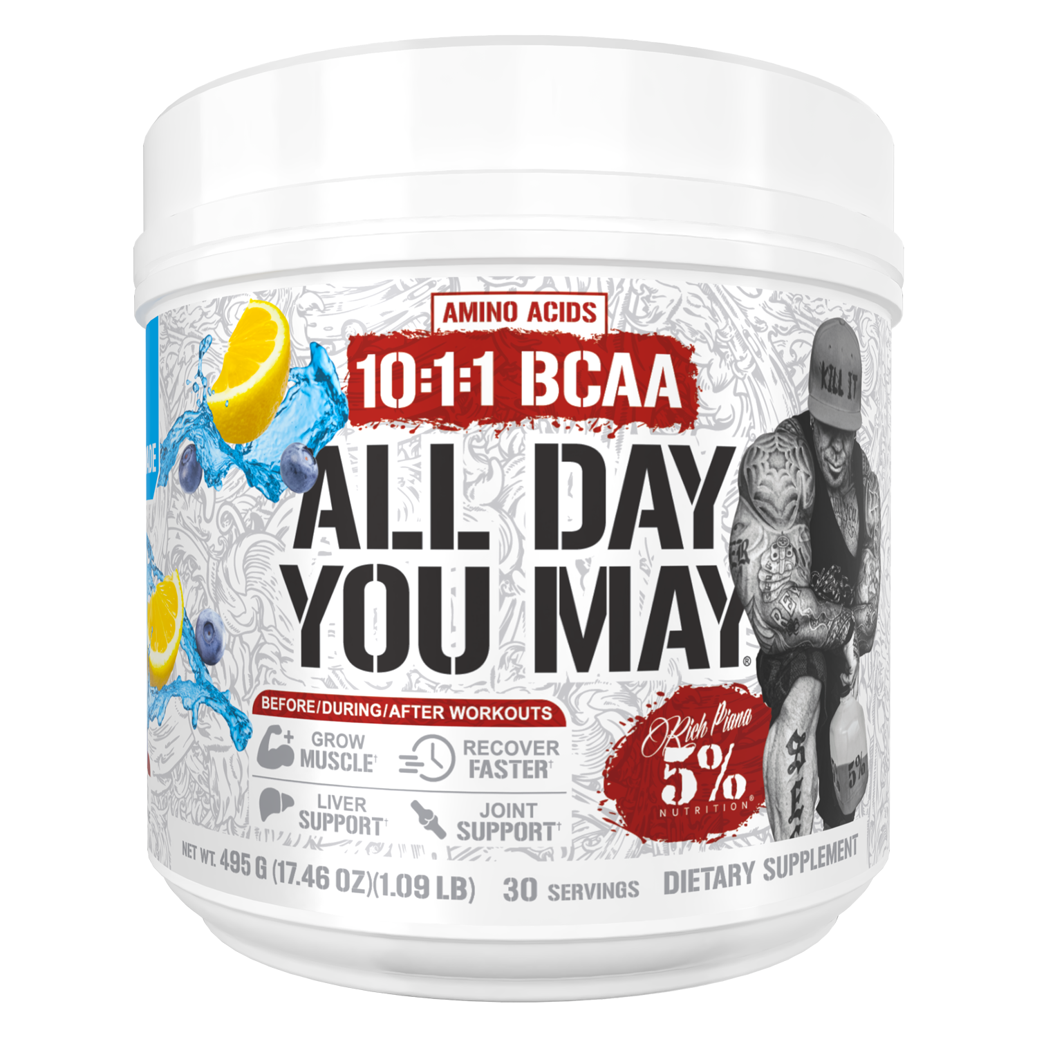All Day You May 10:1:1 Ratio BCAA Recovery Drink