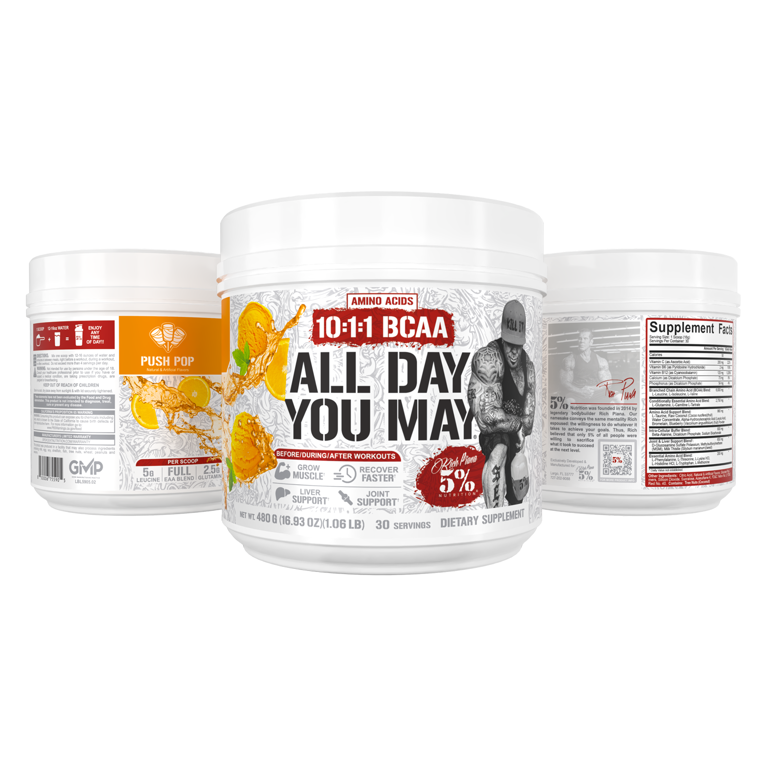 All Day You May 10:1:1 Ratio BCAA Recovery Drink