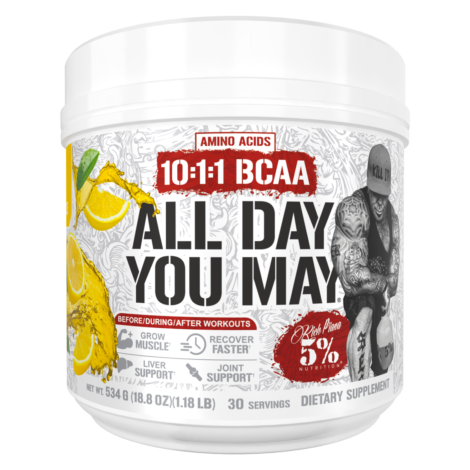 All Day You May 10:1:1 Ratio BCAA Recovery Drink