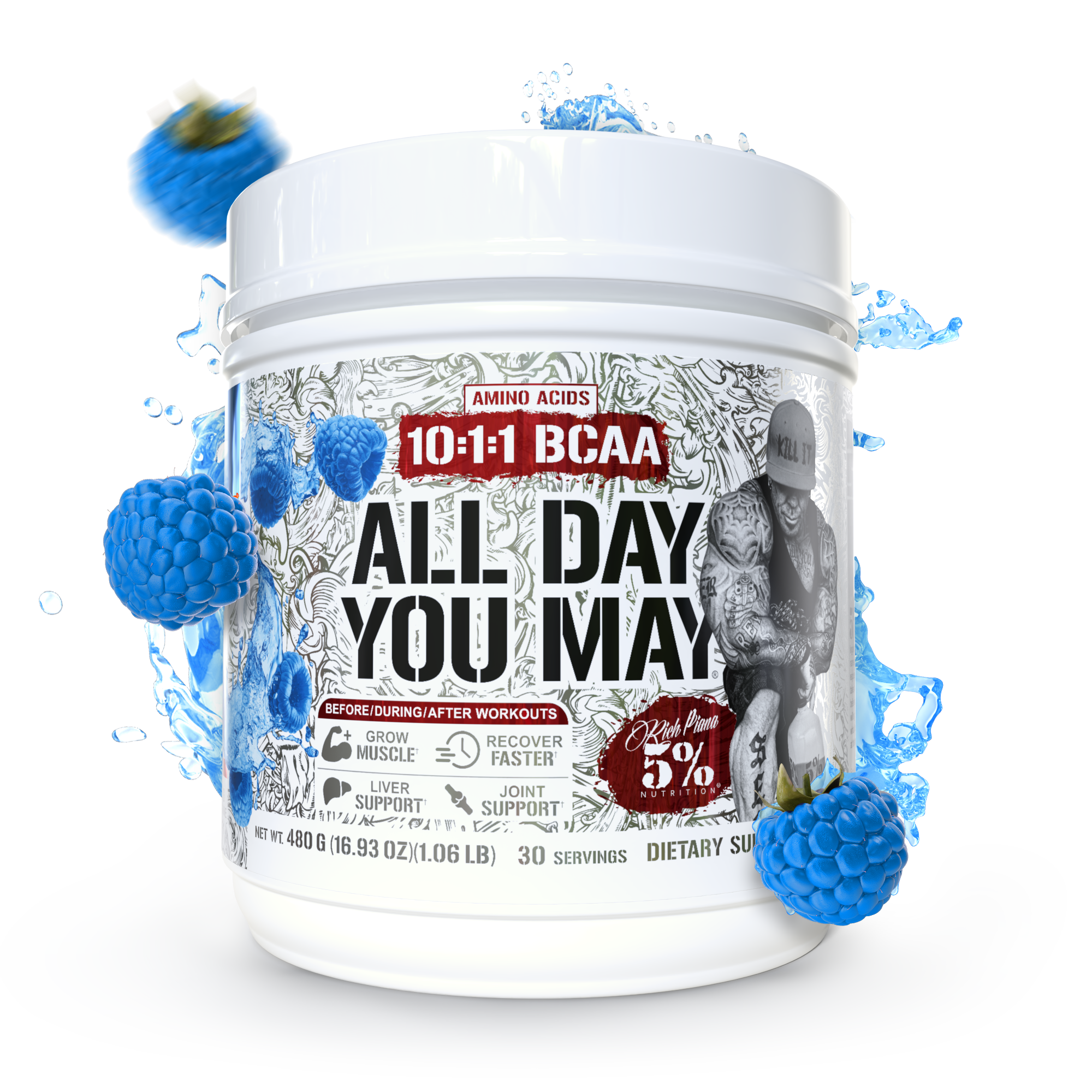 All Day You May 10:1:1 Ratio BCAA Recovery Drink