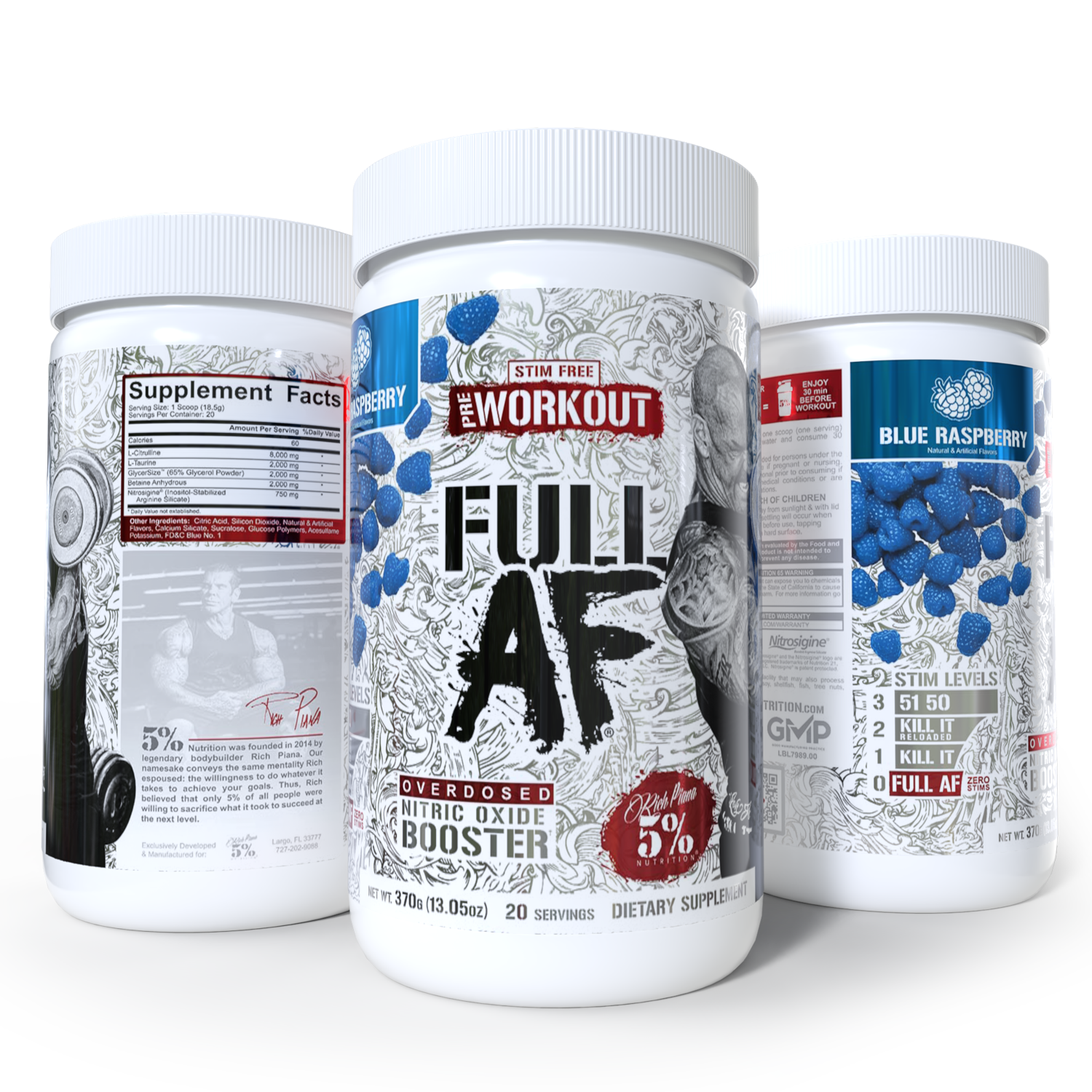 Full AF Stim-Free Pre-Workout