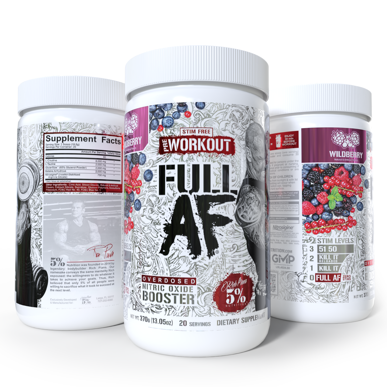 Full AF Stim-Free Pre-Workout