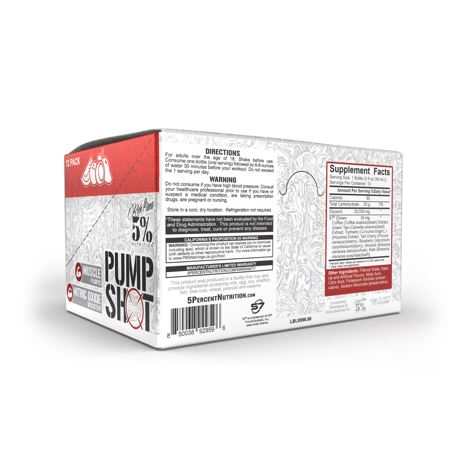 Pump Shot Nitric Oxide Booster for FREE!