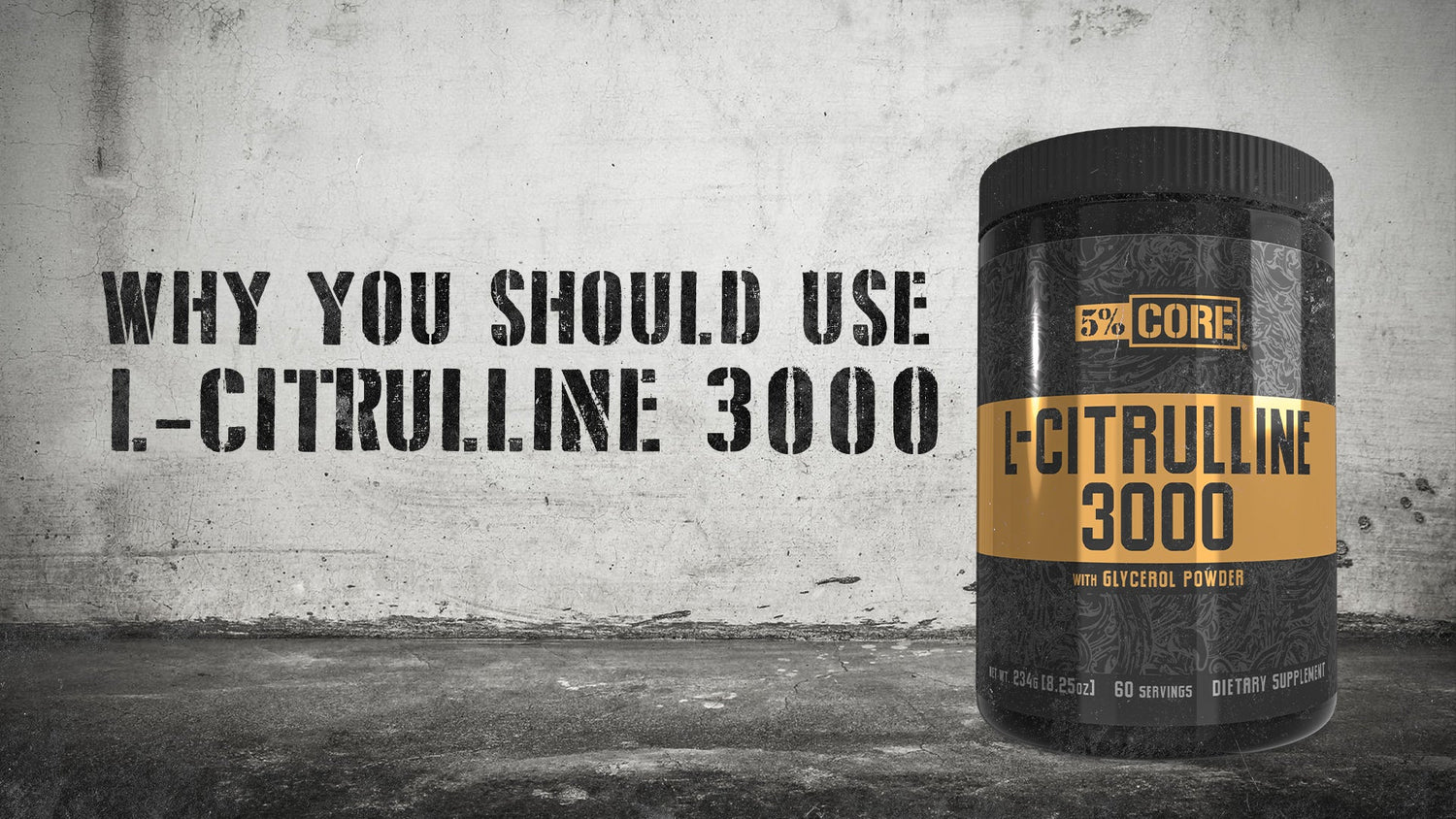 Why You Should Use Core L-Citrulline 3000