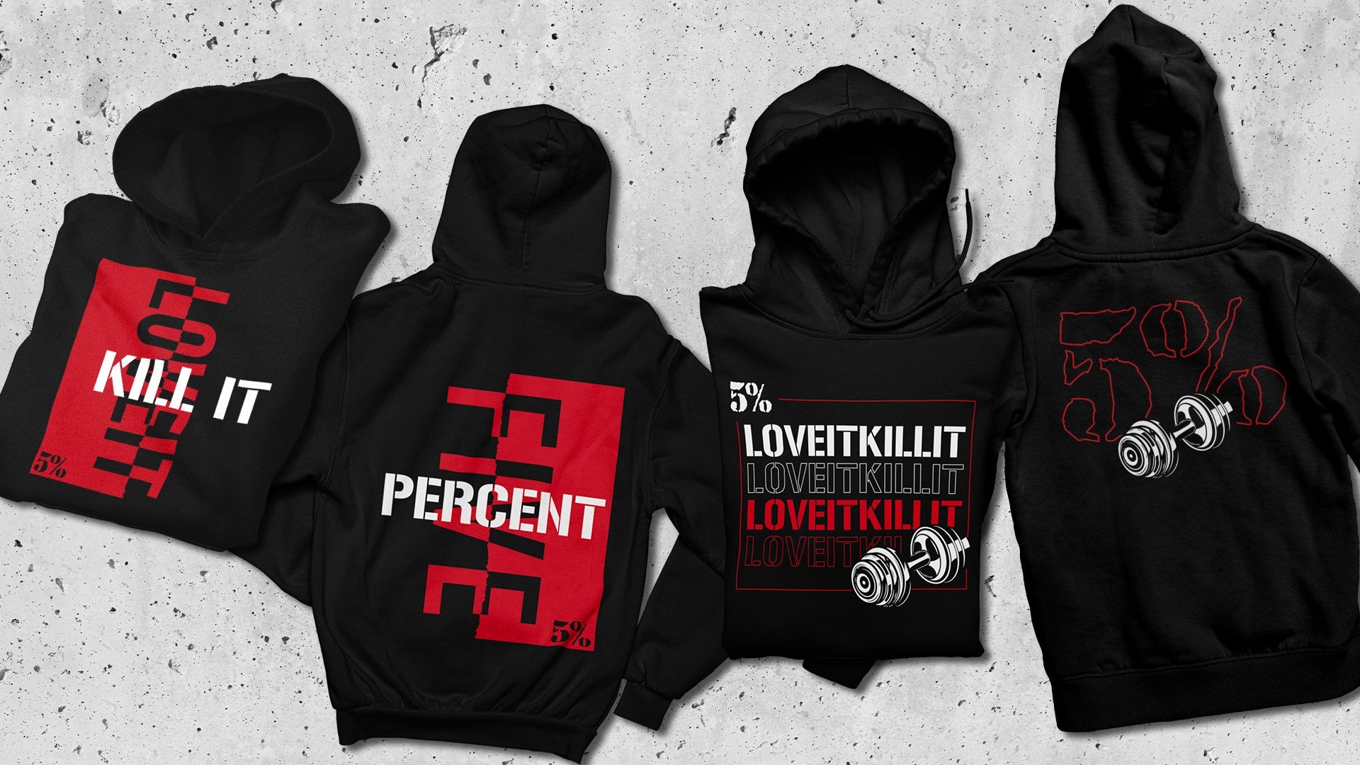 Hoodies & Sweatshirts - 5% Nutrition