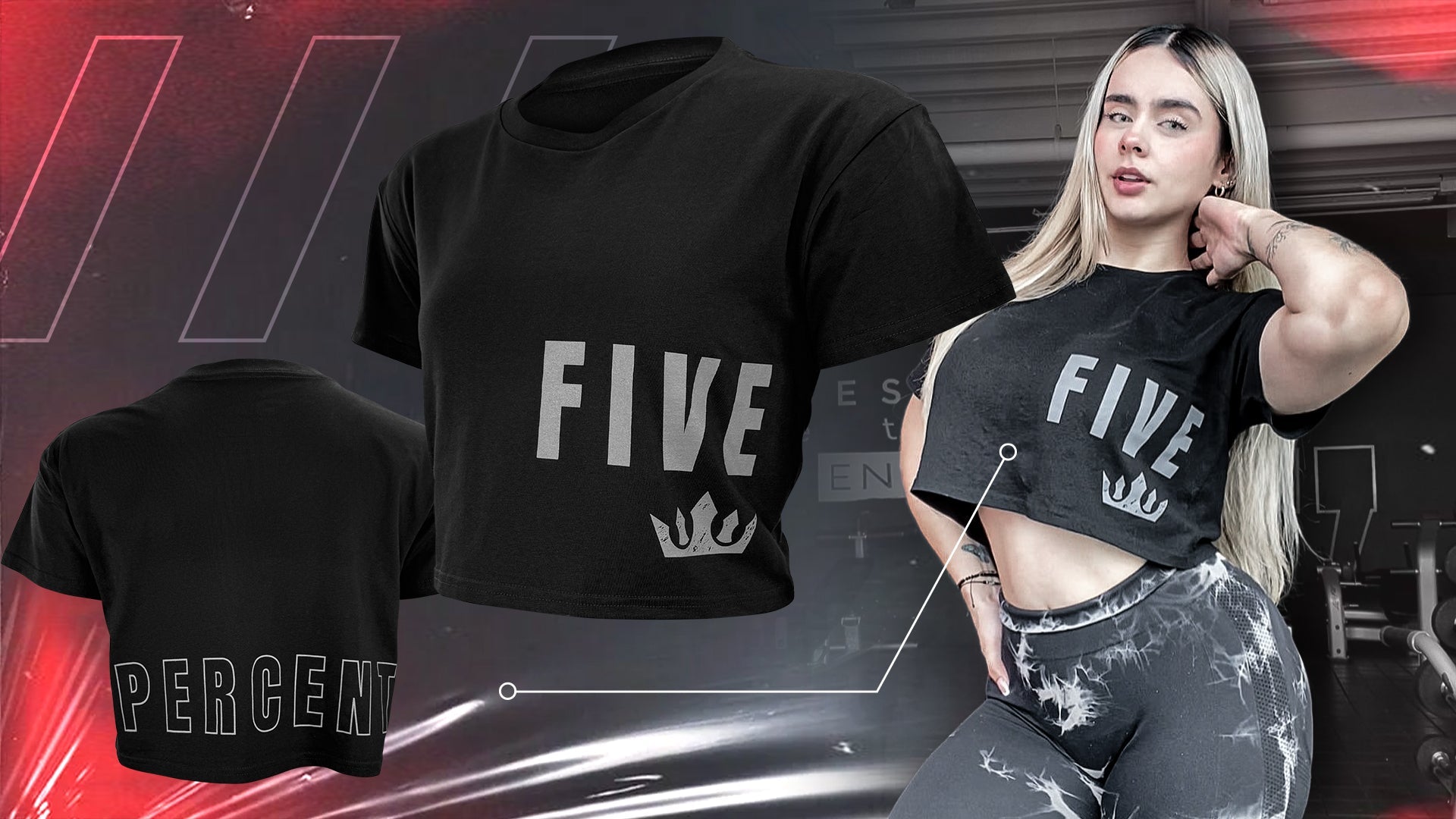 Women's Apparel - 5% Nutrition