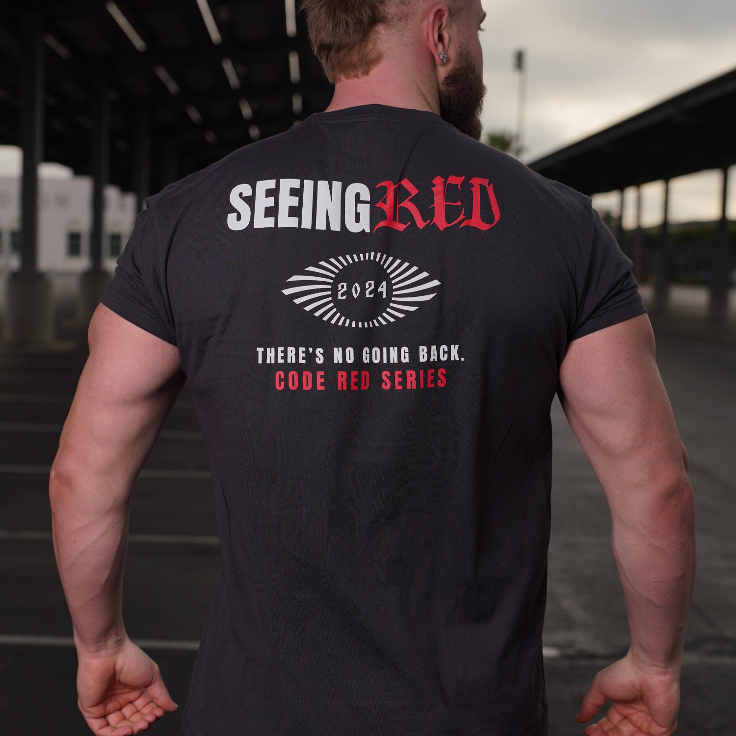 Seeing Red, Dark Gray T-Shirt