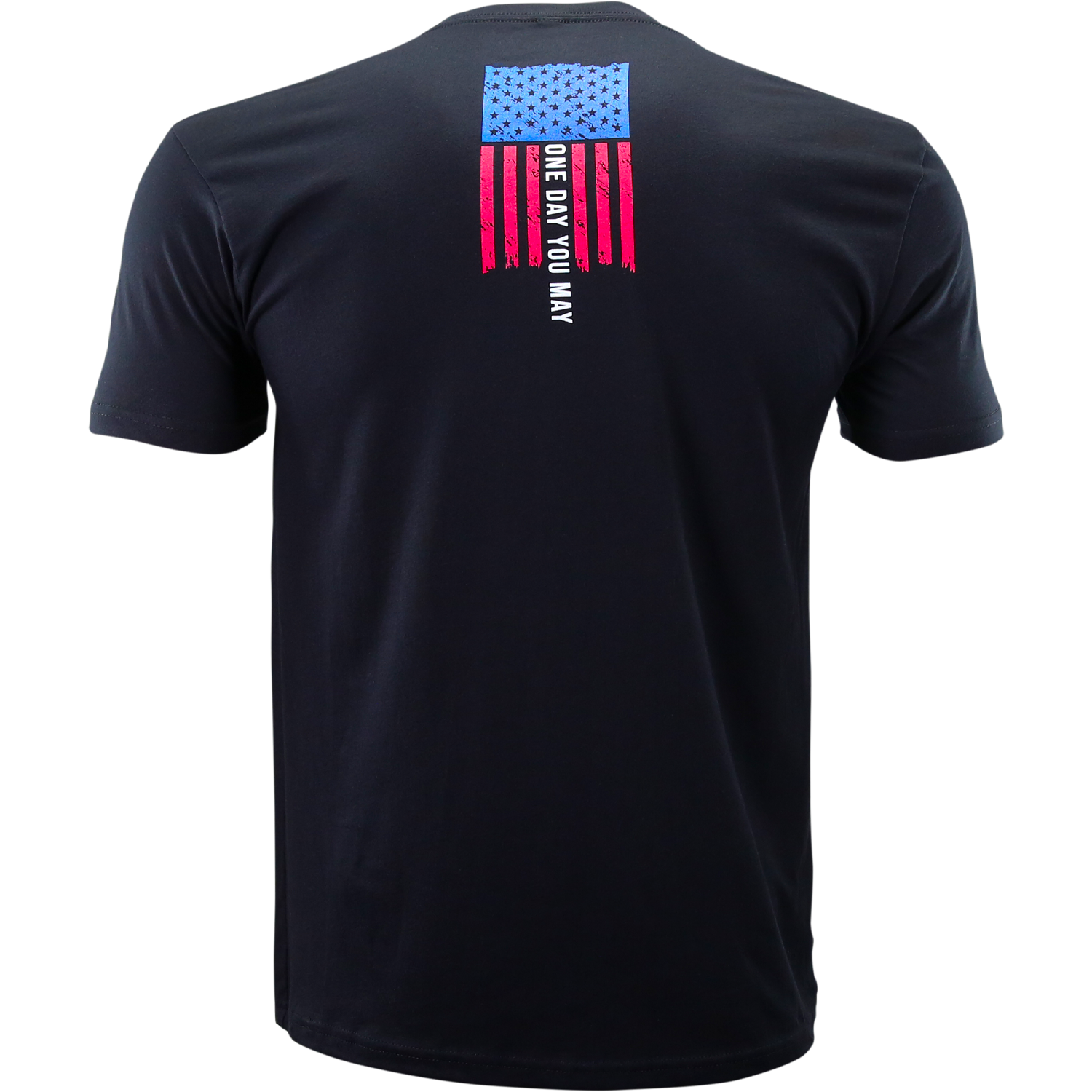 5% Nation Flag, Black T-Shirt