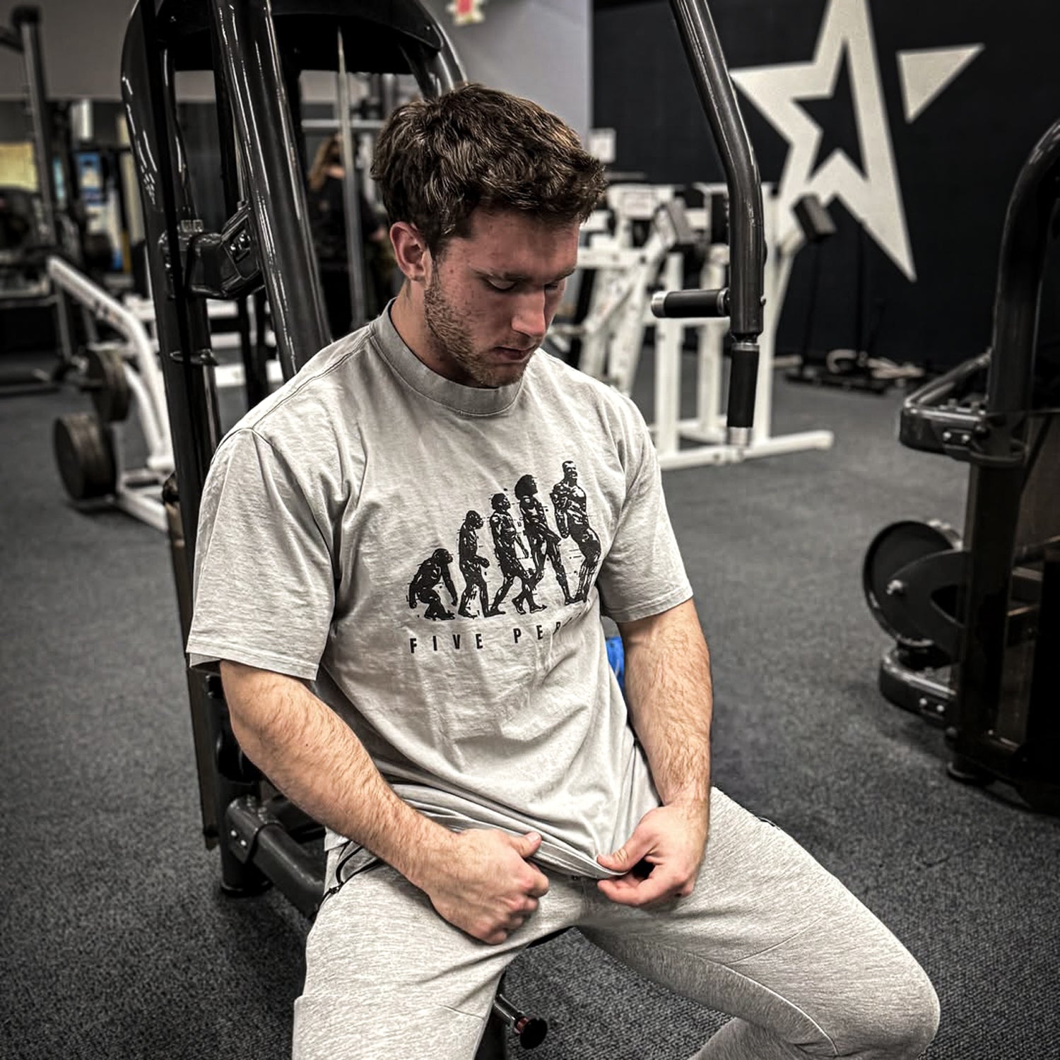 Rich Piana Evolution, Gray T-Shirt