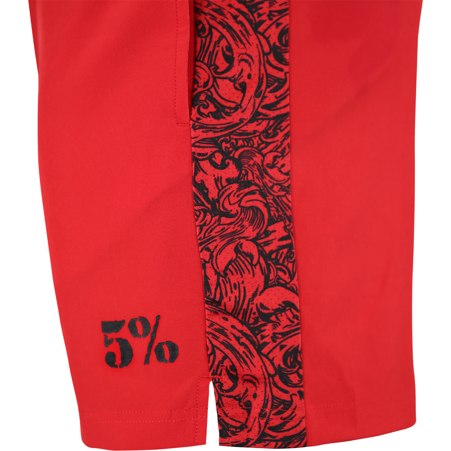 5% Red Lifting Shorts - 5% Nutrition