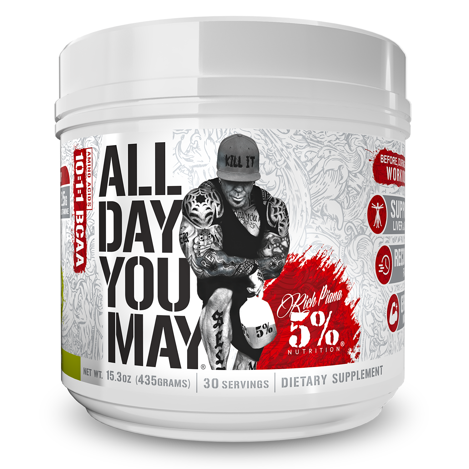 All Day You May 10:1:1 Ratio BCAA Recovery Drink