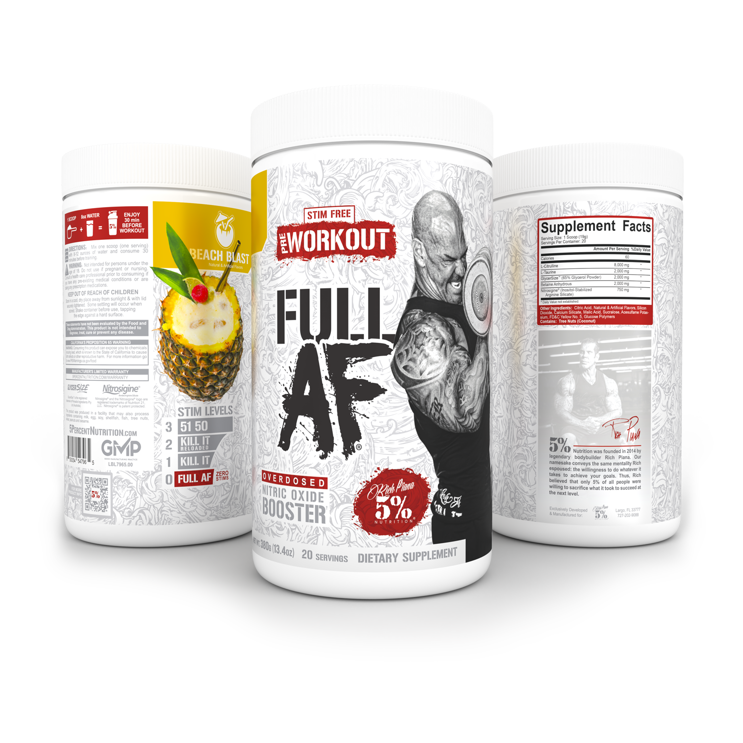 Full AF Non-Stim Pre-Workout