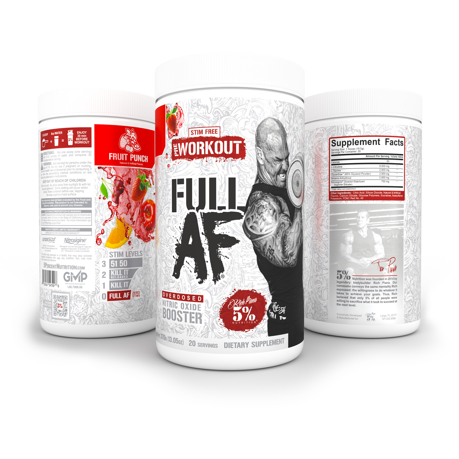 Full AF Non-Stim Pre-Workout