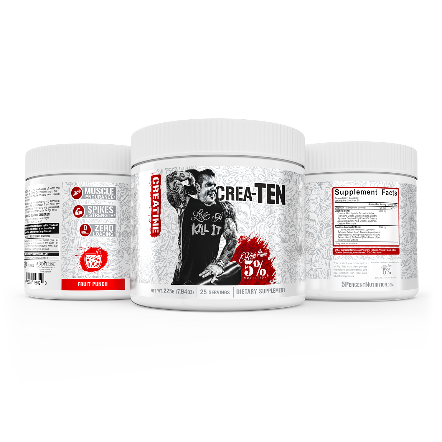 Crea-TEN 10-in-1 Creatine: Legendary Series - 5% Nutrition