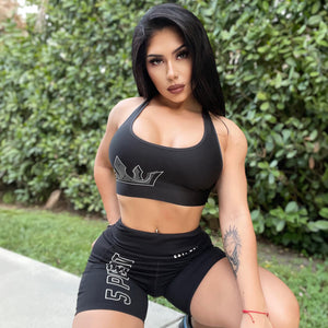 Women's 5%, Black Spandex Shorts - 5% Nutrition