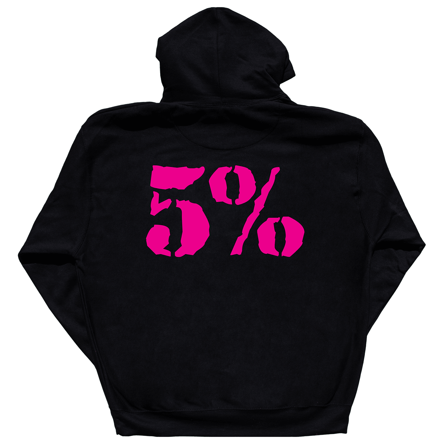 Love It Kill It, Black Hoodie with Pink Lettering - 5% Nutrition