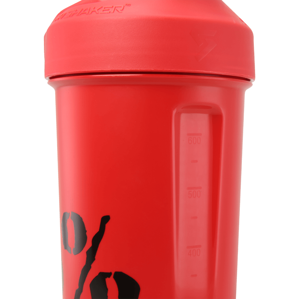 5% 20oz Shaker Cup (Red/Black) - 5% Nutrition