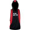 5% Black & Red Stringer Hoodie - 5% Nutrition