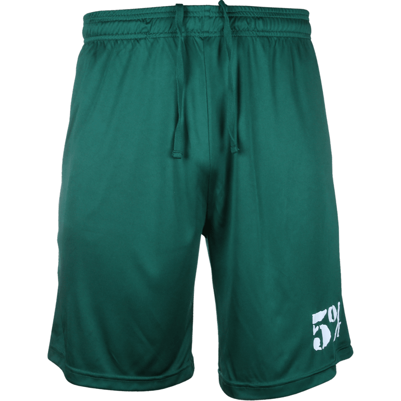 5% Green Shorts