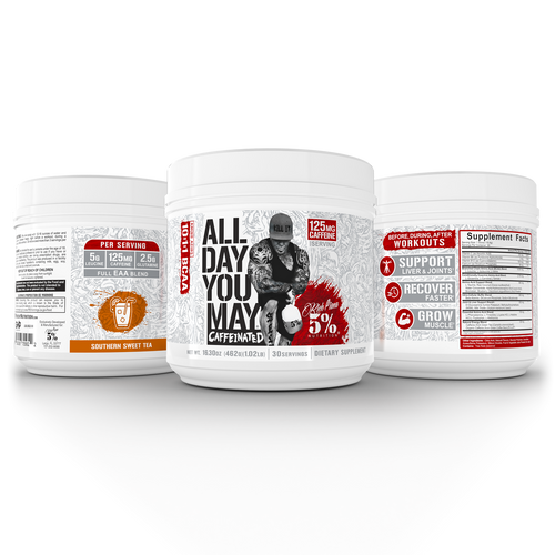 All Day You May Caffeinated BCAA Recovery Drink: Legendary Series - 5% Nutrition