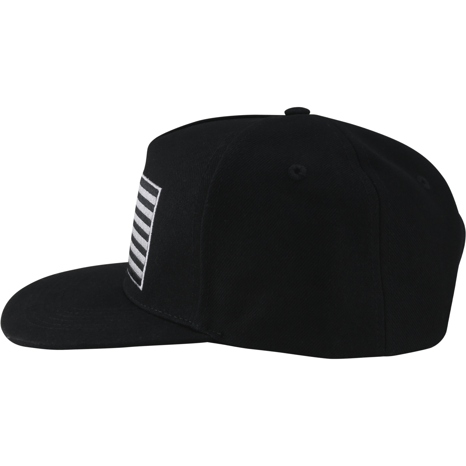 American Flag, Black Hat with Gray Graphic - 5% Nutrition