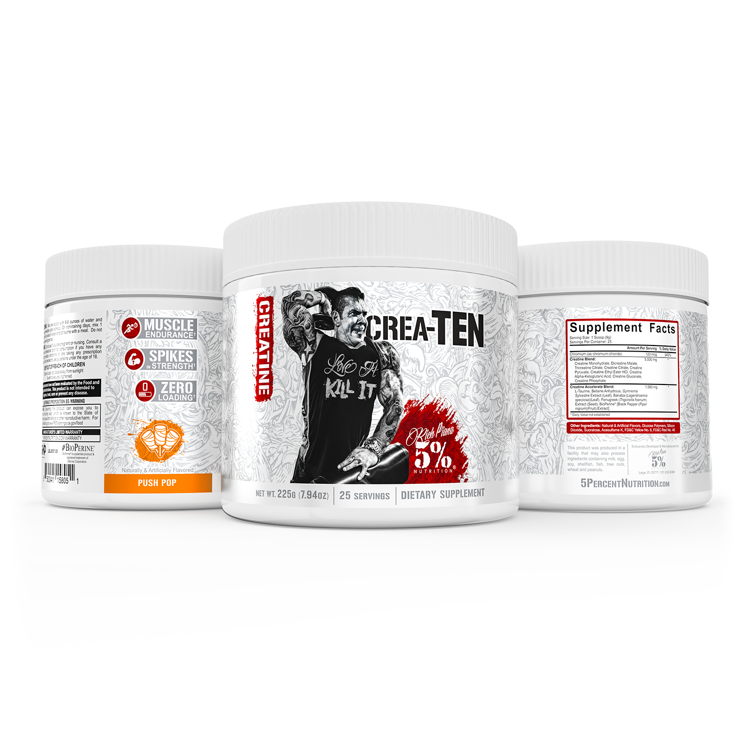 Crea-TEN 10-in-1 Creatine: Legendary Series - 5% Nutrition