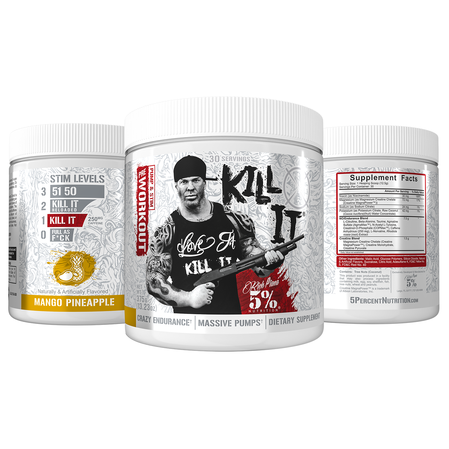 Kill It Pre-Workout: Legendary Series - 5% Nutrition