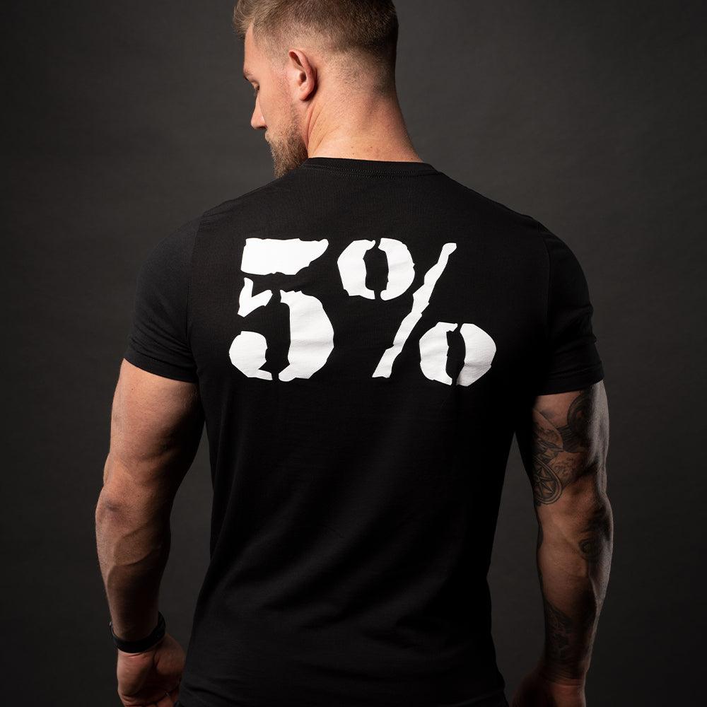 Kill It T-Shirt (Black with White & Red Graphic) - 5% Nutrition