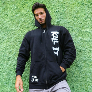 Kill It, Zip-Up Hoodie (4 Colors) - 5% Nutrition
