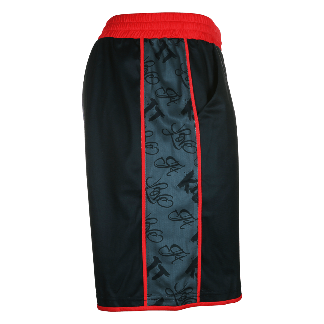 Love It Kill It, Black & Red Basketball Shorts - 5% Nutrition