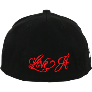 Love It Kill It, Black Hat with Red Lettering - 5% Nutrition