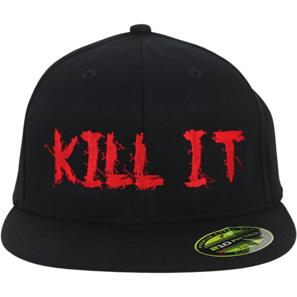 Love It Kill It, Black Hat with Red Lettering - 5% Nutrition