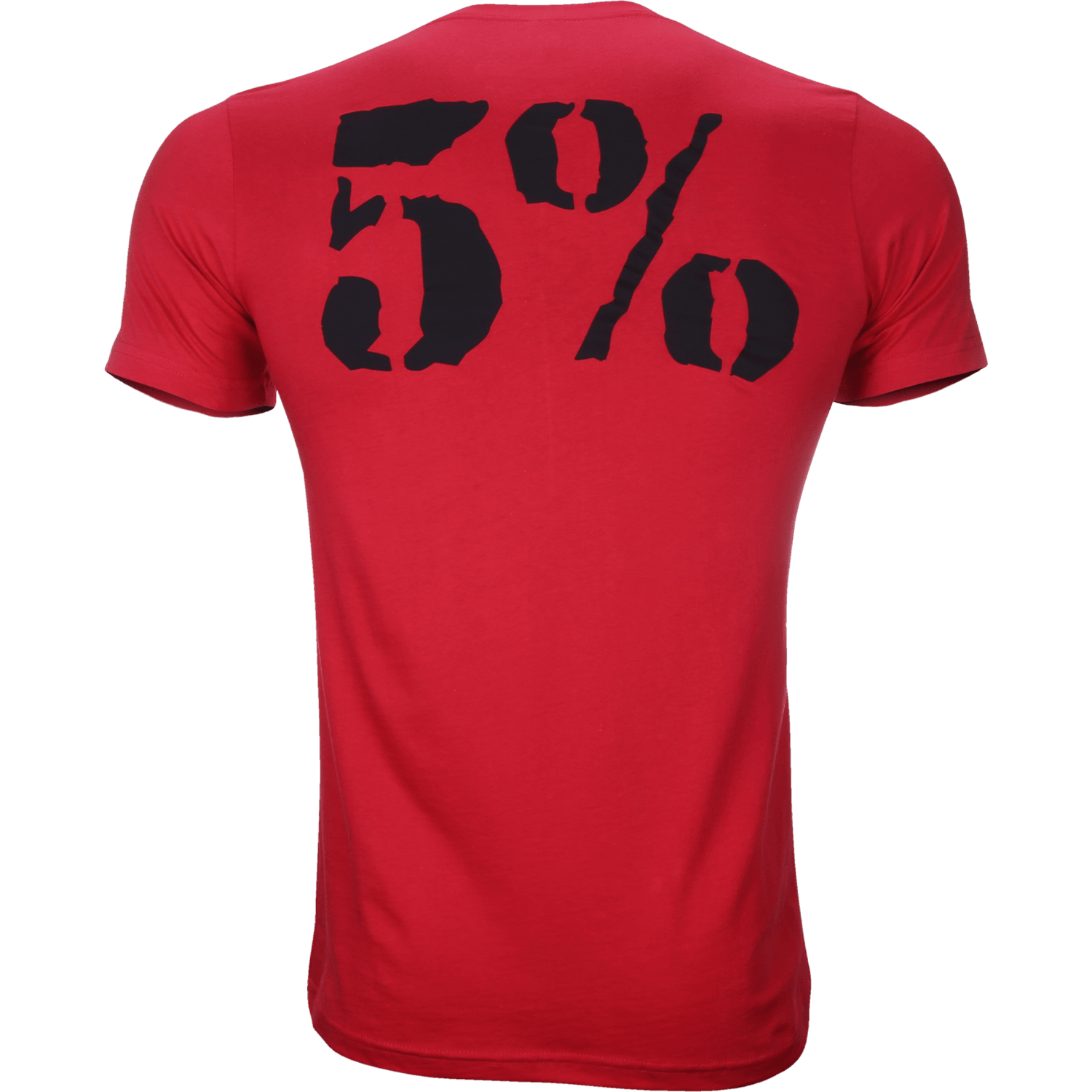 Love It Kill It, Red T-Shirt with Black Graphics - 5% Nutrition