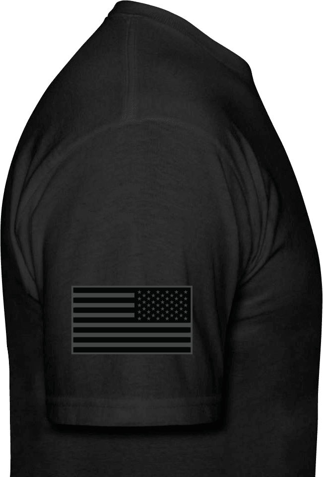 Police, Black T-Shirt with Gray and Blue Graphic - 5% Nutrition