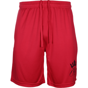 RP Crown Red Shorts with Black Lettering - 5% Nutrition