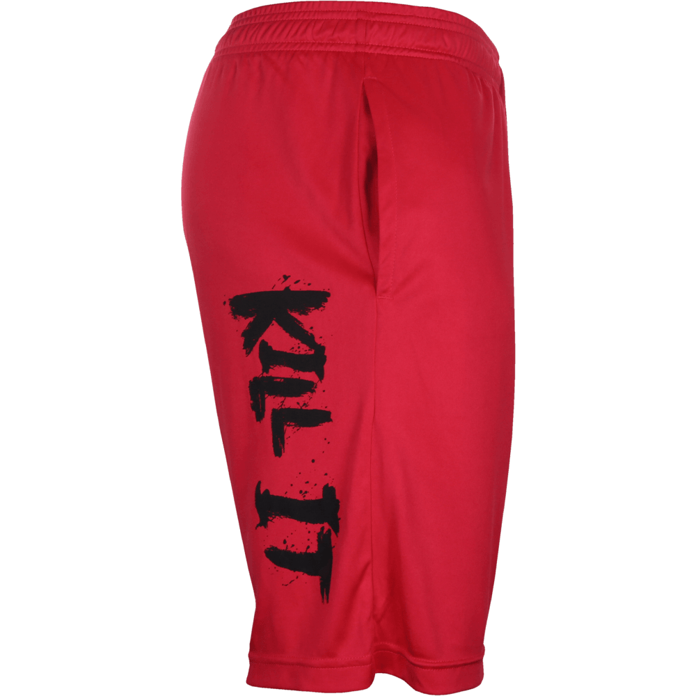 RP Crown Red Shorts with Black Lettering - 5% Nutrition