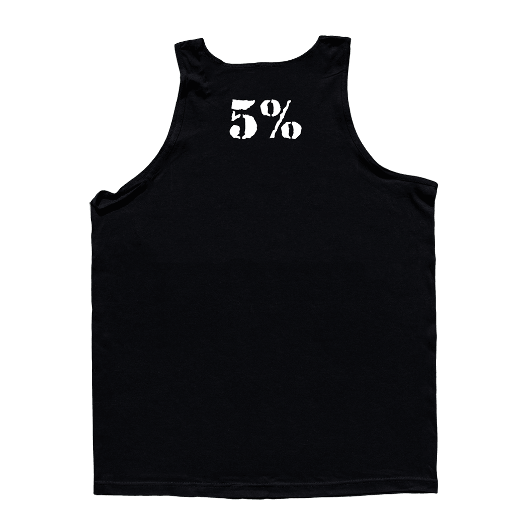 Whatever It Takes, Black Tank Top with White Lettering - 5% Nutrition